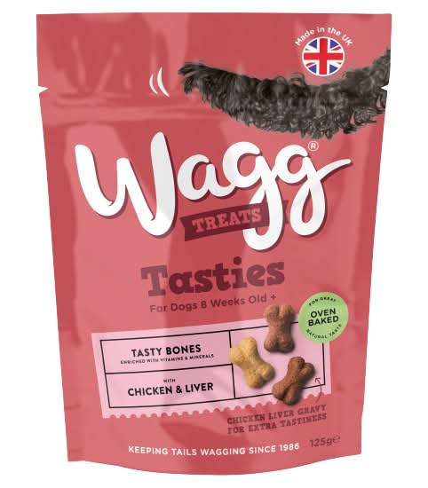 Wagg Treats Tasty Bones For Dogs (125g)