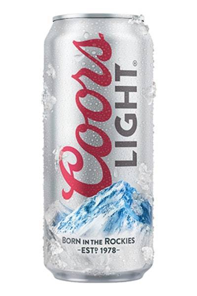 Coors Light Light American Lager Beer (4 pack, 21 fl oz)