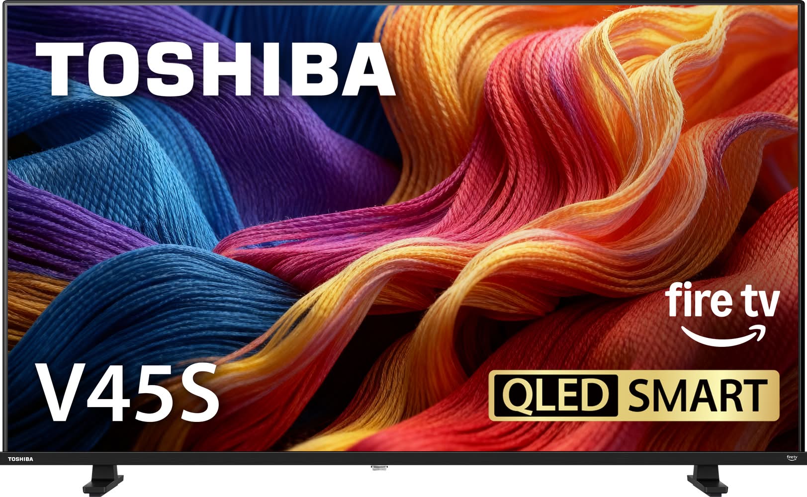 Toshiba - 40" Class V45 QLED Series FHD 1080p Smart Fire TV (2026)