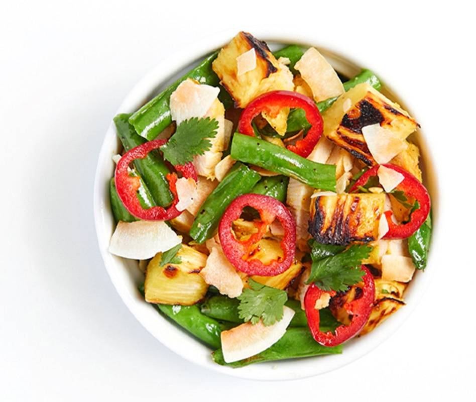 Pineapple Chicken & Beans