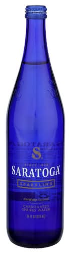 Saratoga Sparkling Carbonated Spring Water