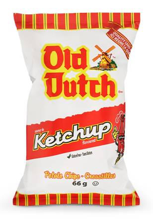 Old Dutch Ketchup Potato Chips (66 g)