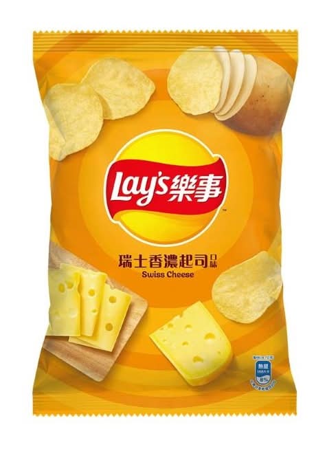 樂事瑞士香濃起司口味洋芋片35元
