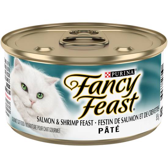 Fancy Feast Wet Cat Food Salmon & Shrimp Pâté (85 g)