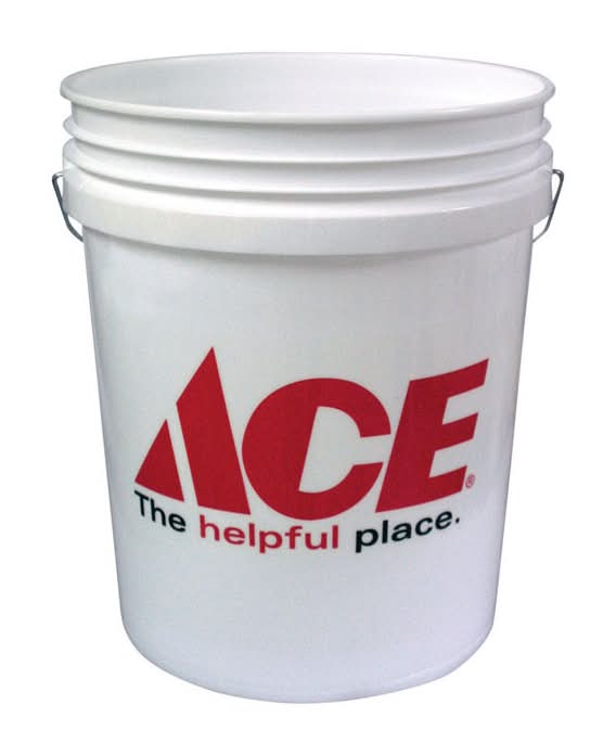 ACE 3-1/2 Gal Bucket White