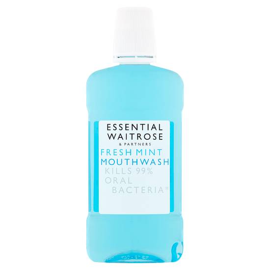 Essential Waitrose Fresh Mint Mouthwash