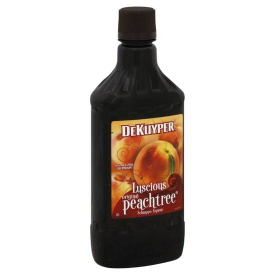 Dekuyper Luscious Original Peachtree Schnapps Liqueur (750 ml)