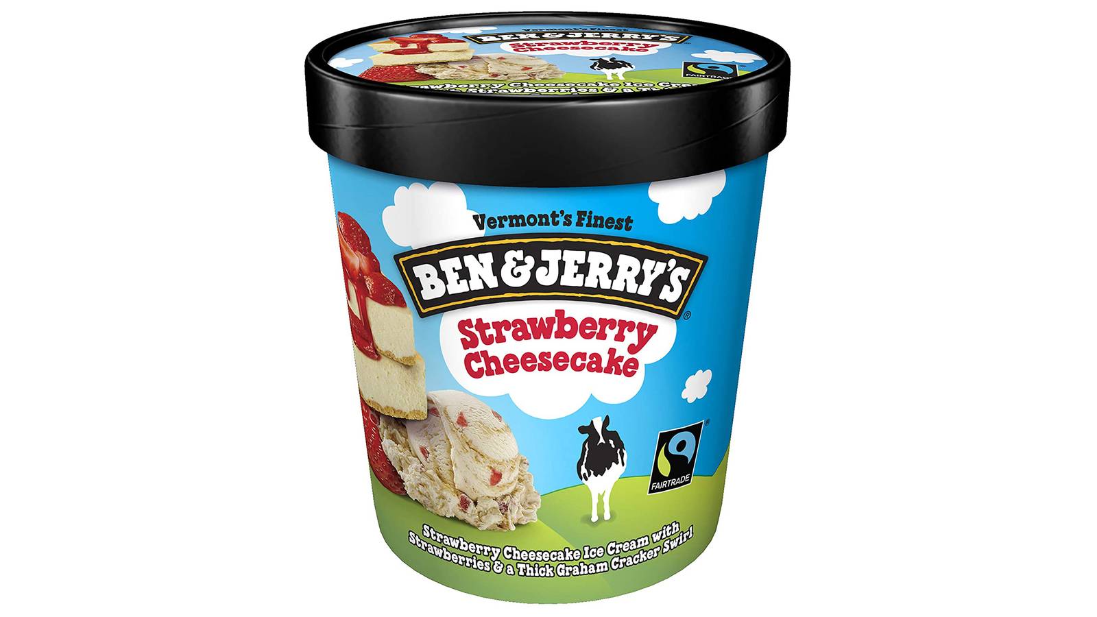 Ben & Jerry'S Ice Cream Strawberry Cheesecake