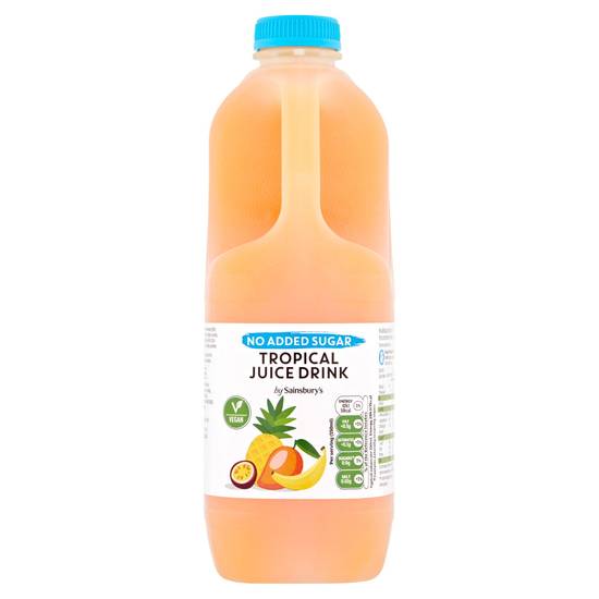 Sainsbury's Tropical Juice Drink,  No Added Sugar 2L