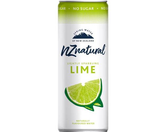 NZ Natural Sparkling Lime