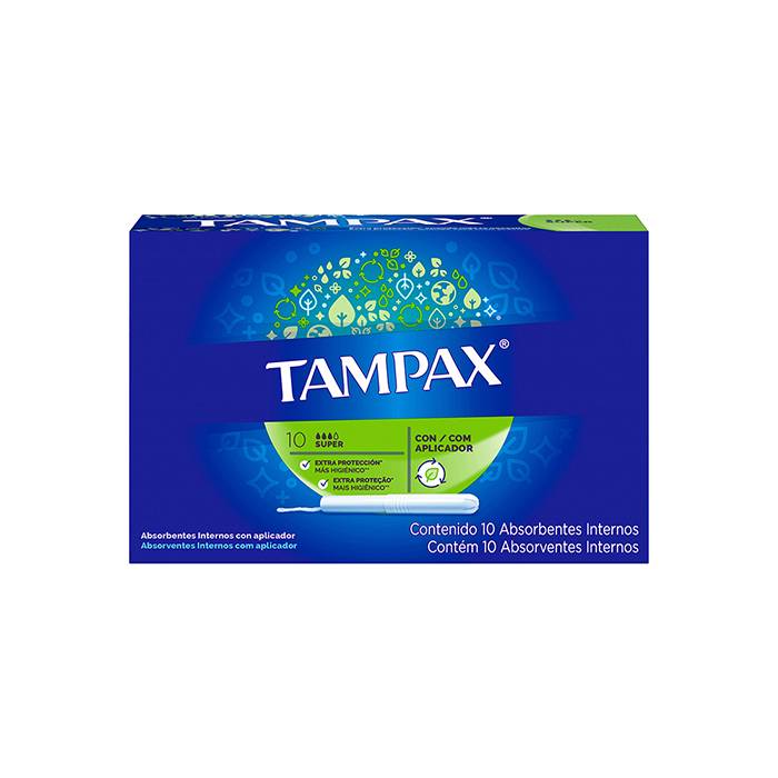 Tampax tampones (super) (10 un)