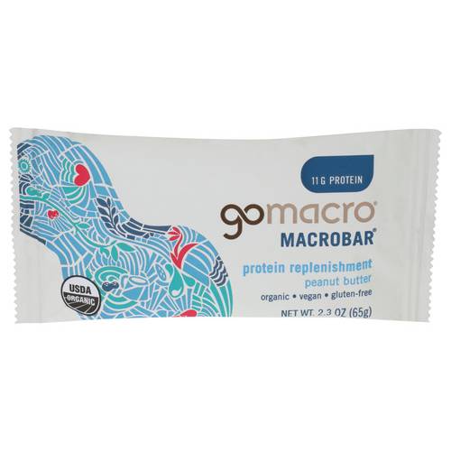 Gomacro Organic Peanut Butter Protein Bar