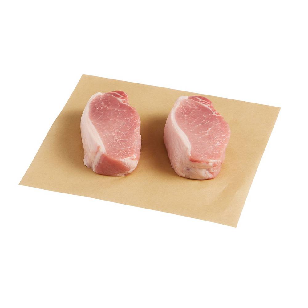 Raley'S Pork New York Thick Cut Loin Chop, Boneless Per Pound