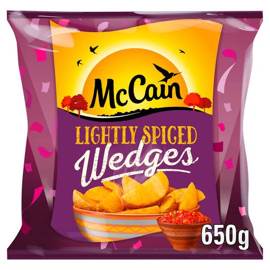 Frozen McCain Lightly Spiced Wedges 650g