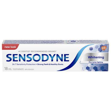 Sensodyne Whitening & Tartar Sensitivity Toothpaste (18 ml)