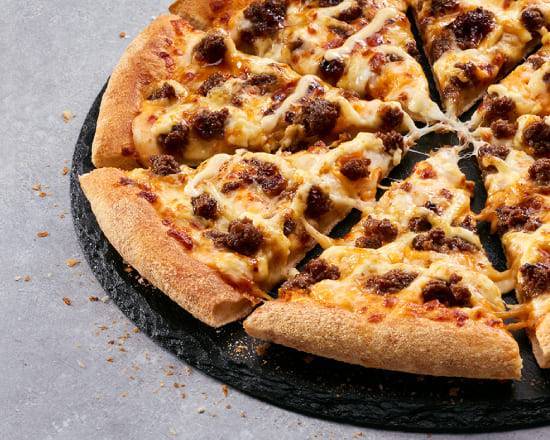 てりやきバーガーピザ Teriyaki Burger Pizza