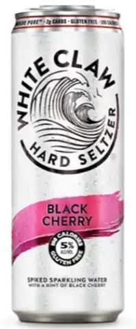 White Claw Hard Seltzer Black Cherry 19.2oz Can