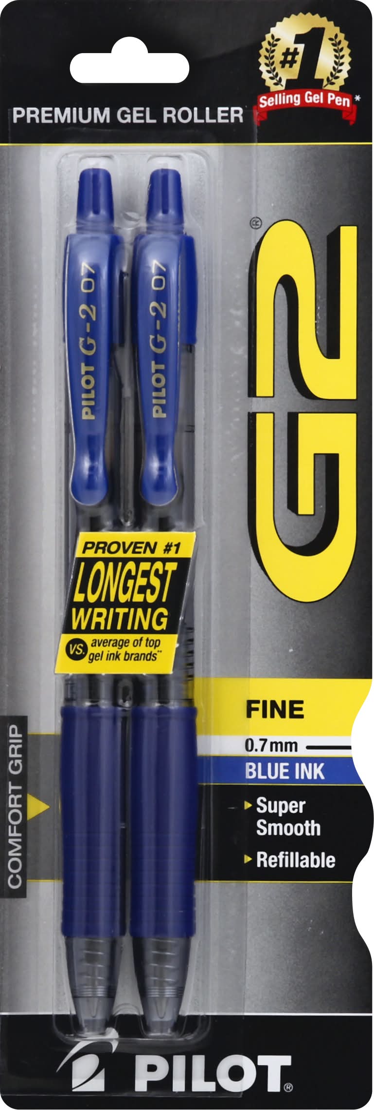 Pilot Premium Gel Roller Blue Pens (100 g)