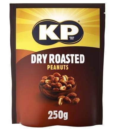 KP Dry Roasted Peanuts 250g