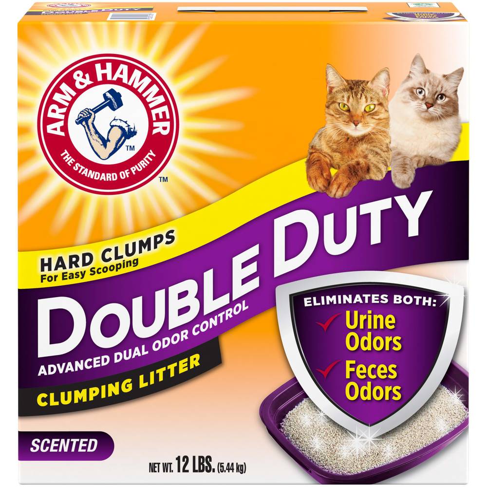 Arm & Hammer Double Duty Scented Clumping Litter For Cats