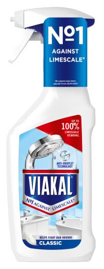 Viakal Classic Bathroom Limescale Remover Spray (500ml)