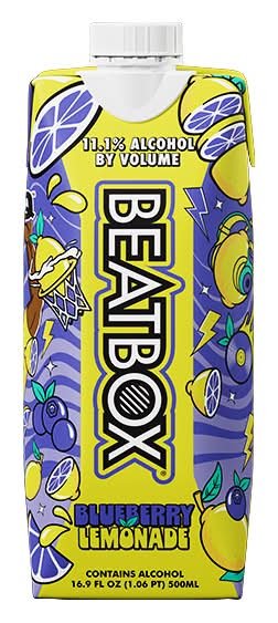 BeatBox Alcoholic Beverage, Blueberry Lemonade (16.9 fl oz)
