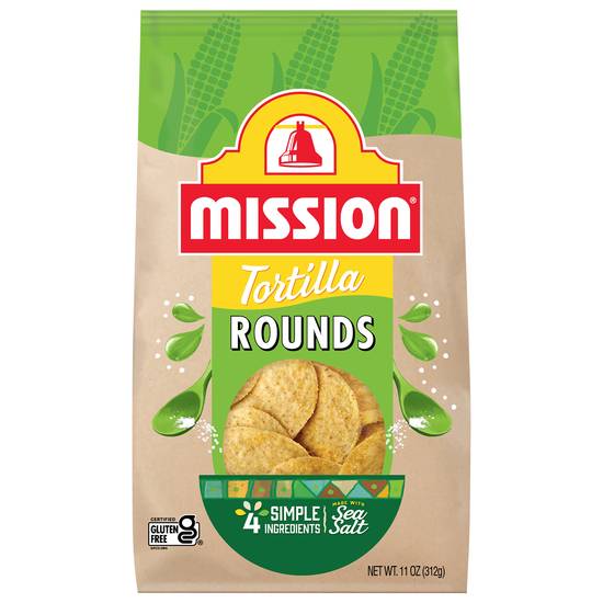 Mission Rounds Tortilla Chips