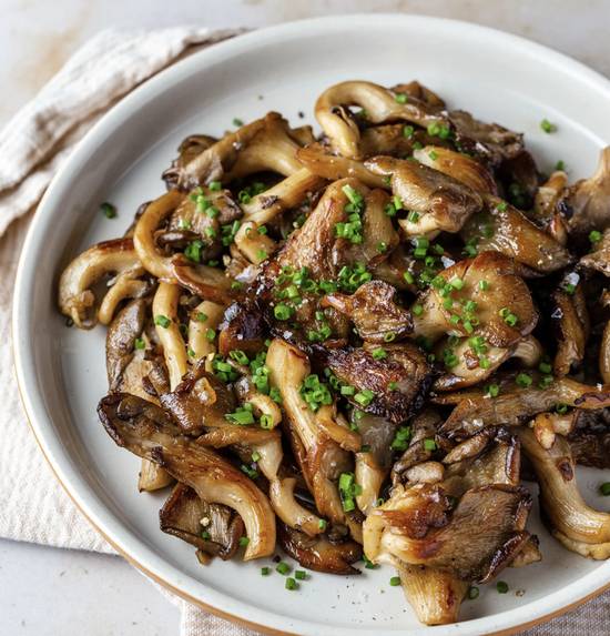 Side Sautéed Wild Mushrooms {vegan}