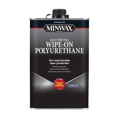 Minwax Wipe-On Poly Satin Clear Polyurethane 1 pt