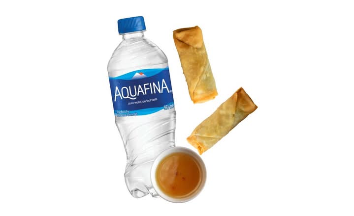 Enhance your meal with Combo - 1 Bottled Drink & 2 Spring Rolls