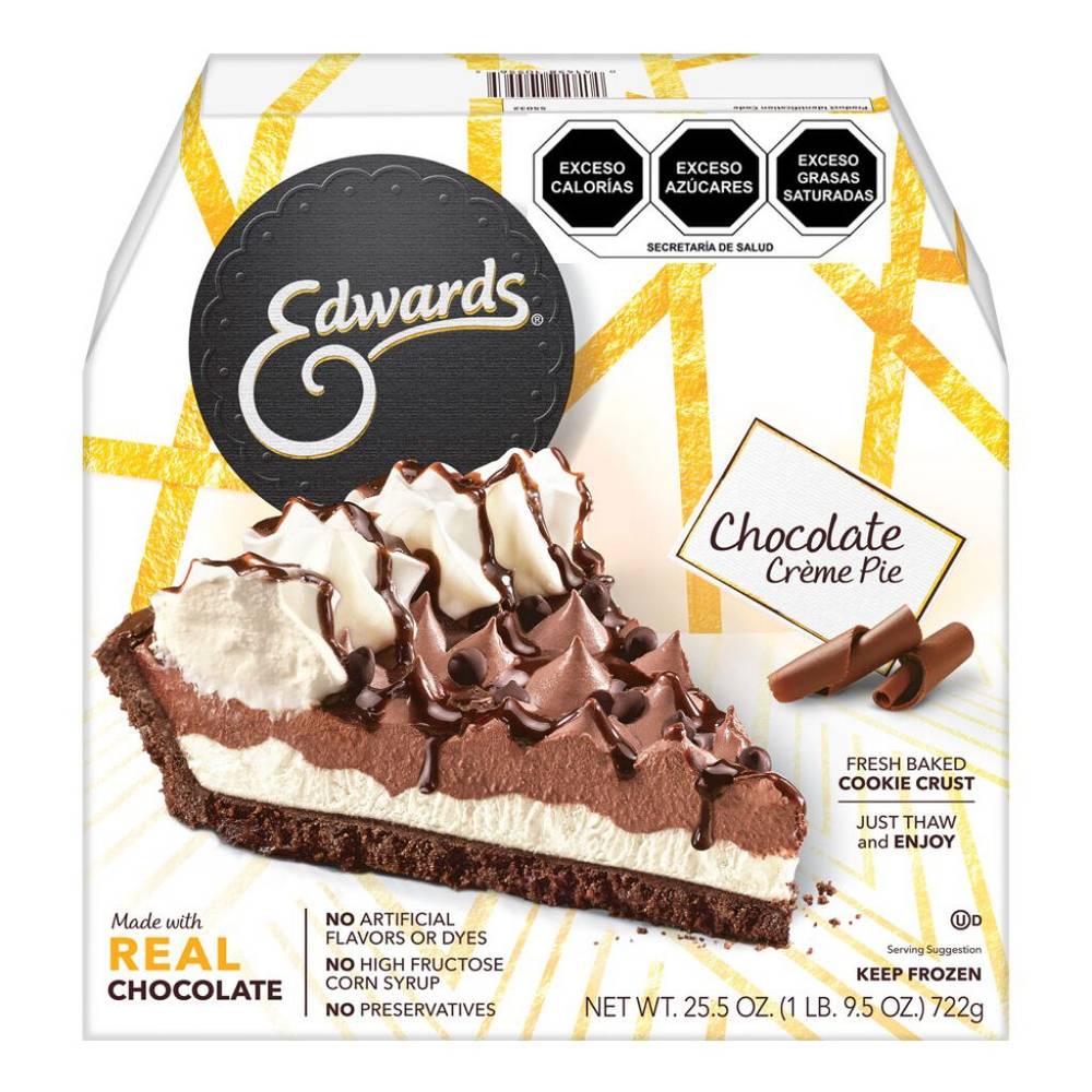 Edwards pay de chocolate (722 g)
