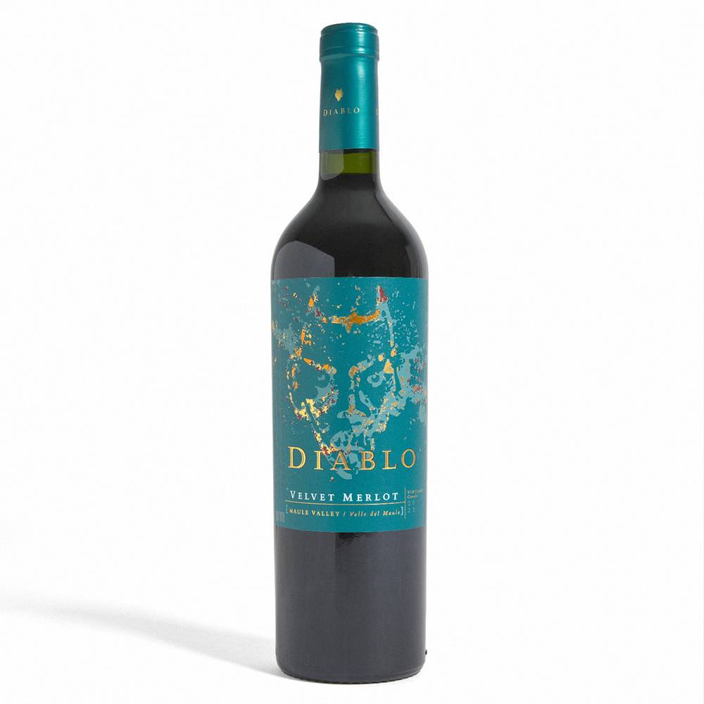 Diablo · Vino velvet merlot (750 ml)