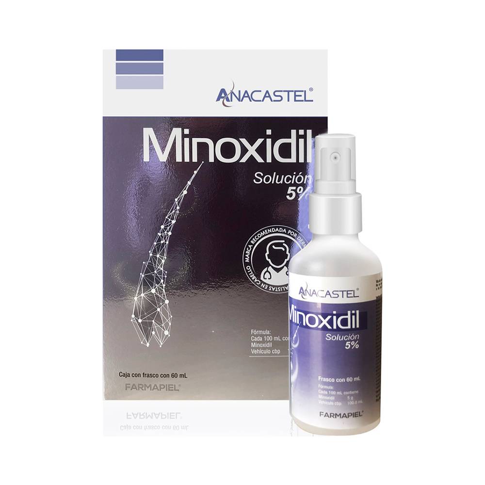 Anacastel minoxidil 5% solución (60 ml)