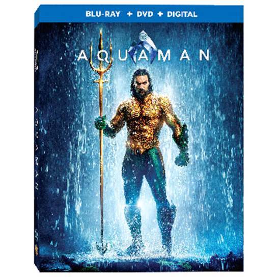 Aquaman Blu-Ray + Dvd + Digital
