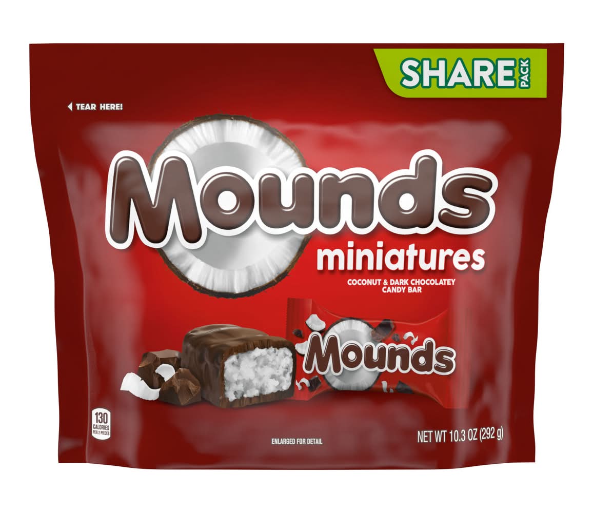 Mounds Miniatures Dark Chocolate & Coconut (10.3 oz)