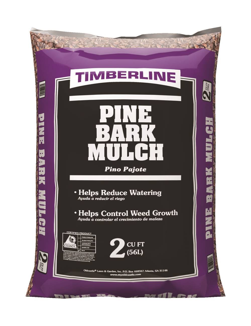 Timberline 2-cu ft All Natural Pine Bark Mulch | NA