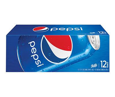 Pepsi Cola (12 ct, 12 fl oz)