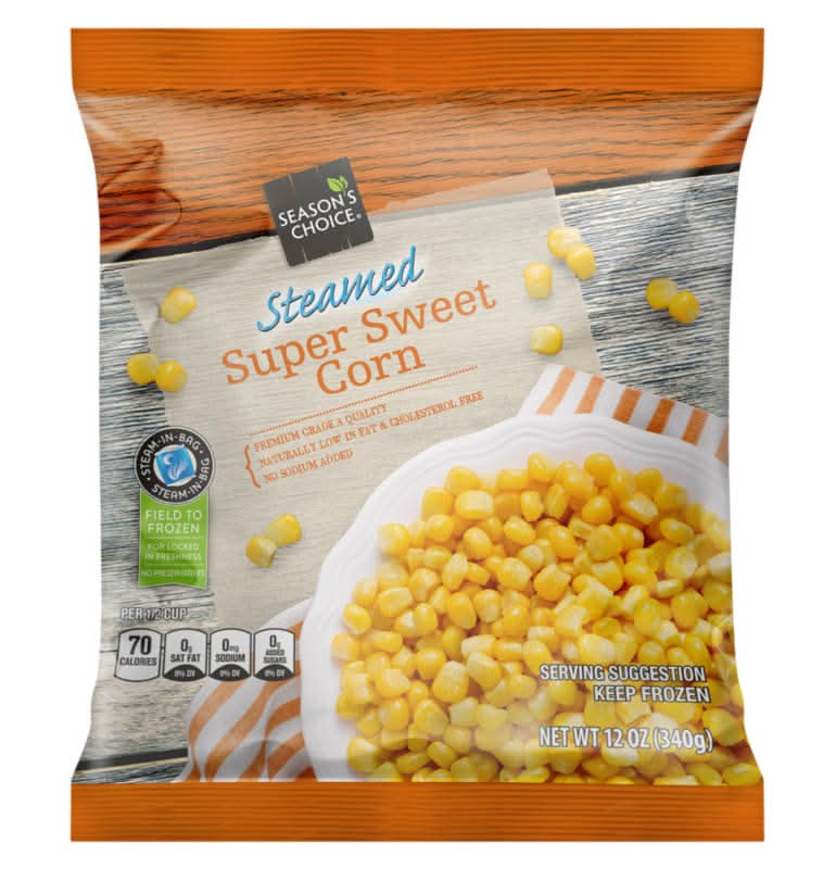 Season's Choice Steamed Super Sweet Corn (12 oz)