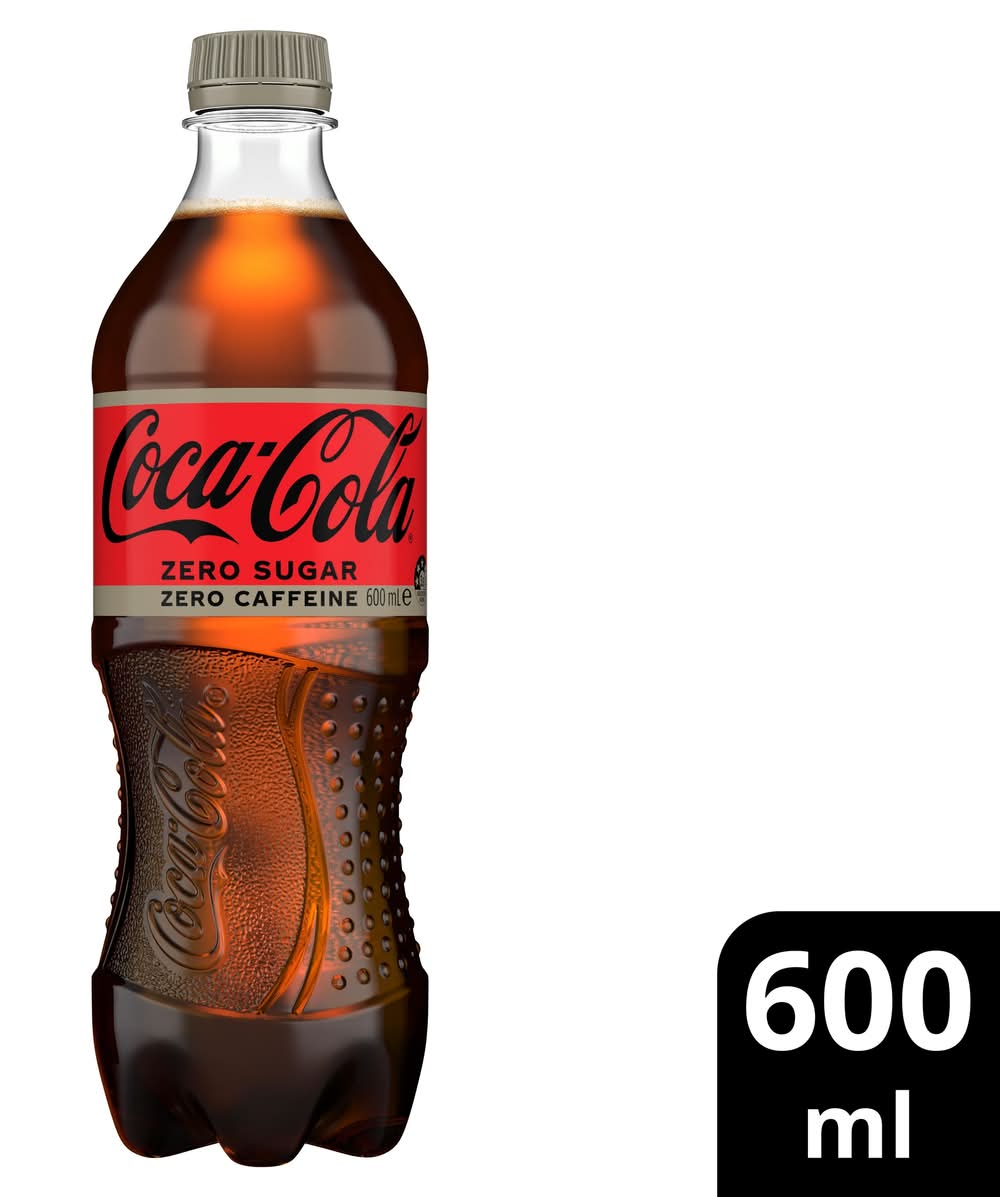 Coca-Cola Zero Sugar Soda (600mL)