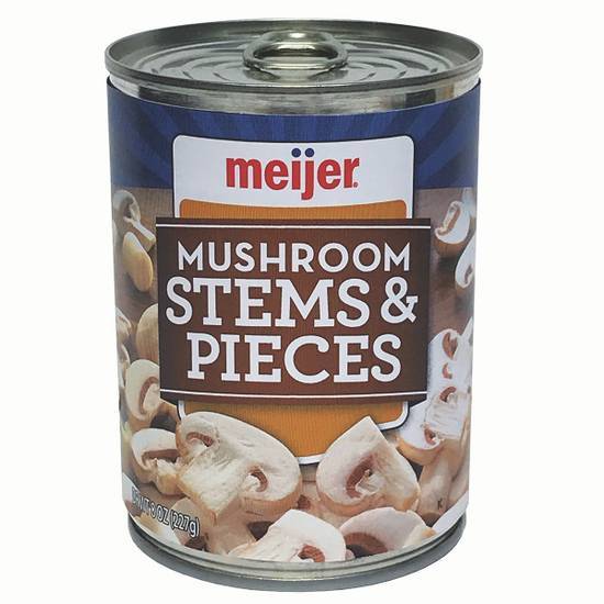 Meijer Mushrooms Stems & Pieces (8 oz)