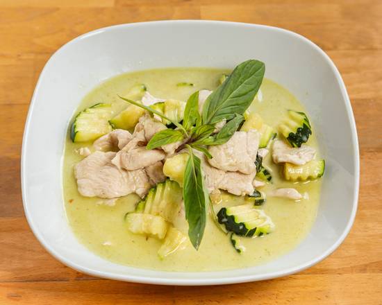 🥘🍗P5 Poulet curry verte au lait de coco