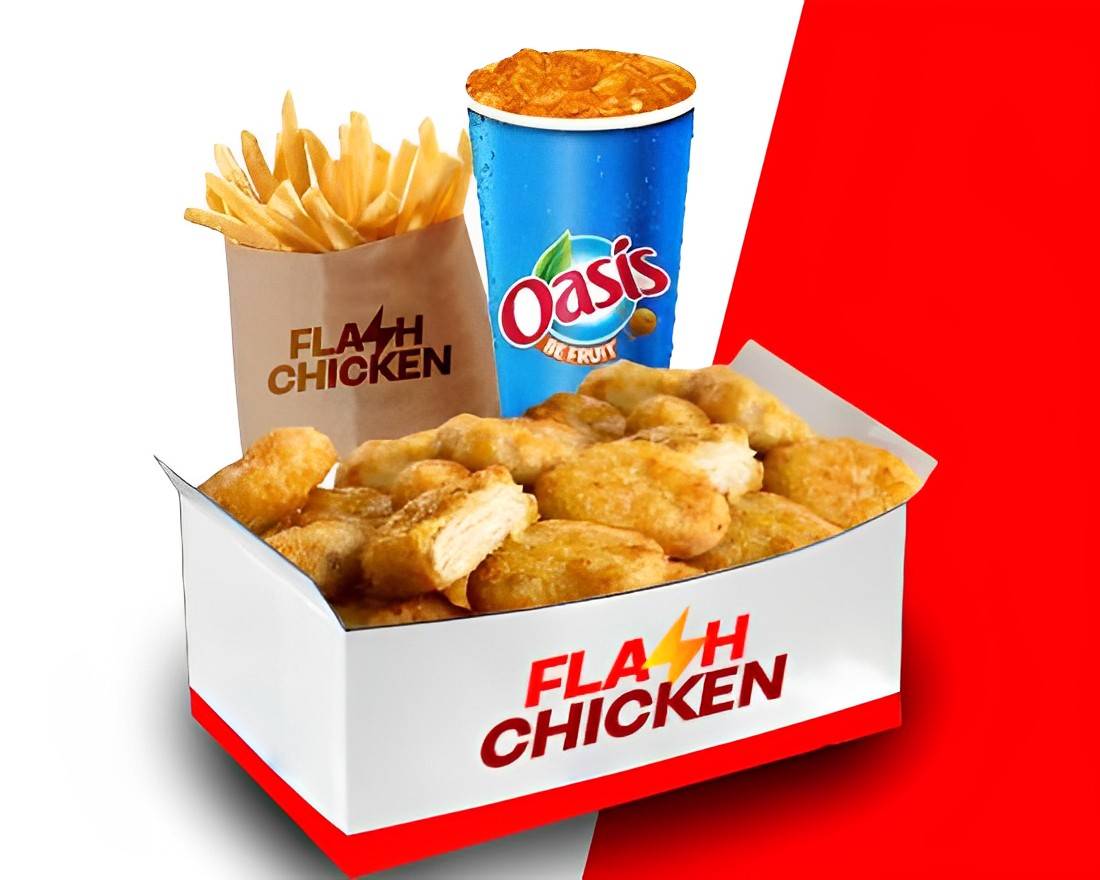 Menu Box Flash nuggets🐓💨