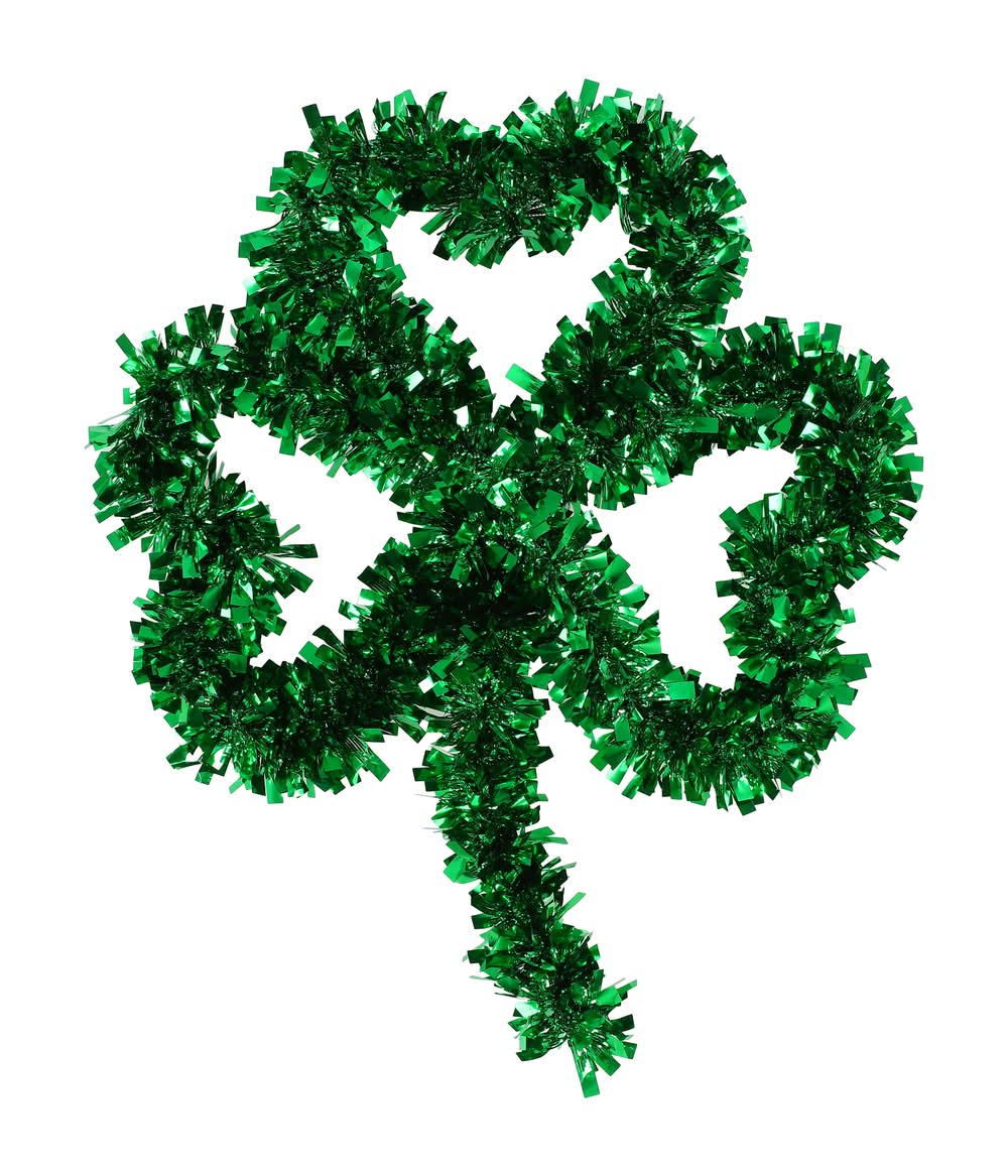 It's Your Lucky Day! Tinsel Shamrock
