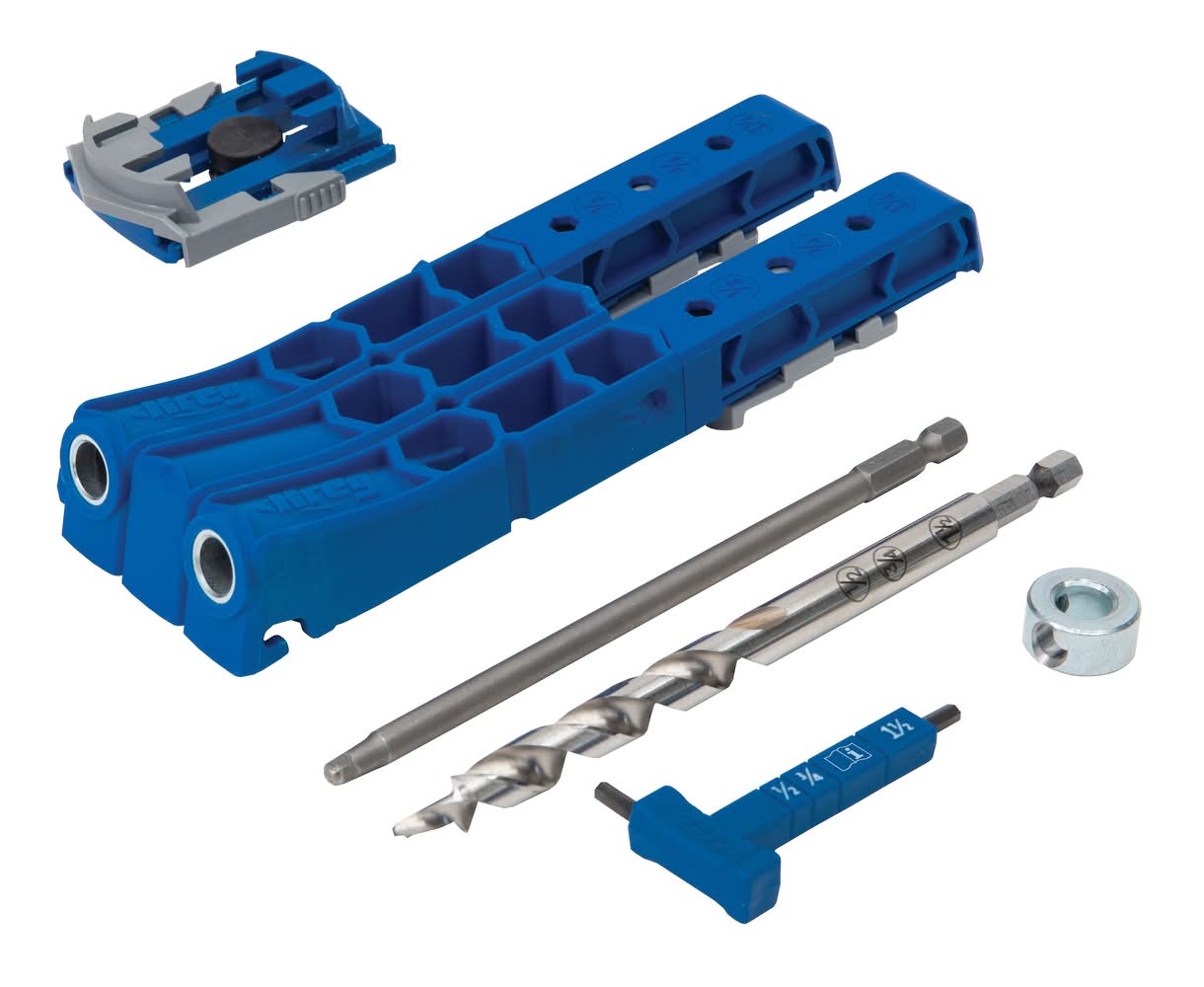 Kreg Pocket-Hole Jig 320 Kit for Woodworking and DIY Projects - Works with 1/2 to 1-1/2 Inch Thick Materials
