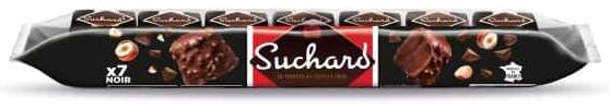 Suchard - Chocolat rochers noir (35g)