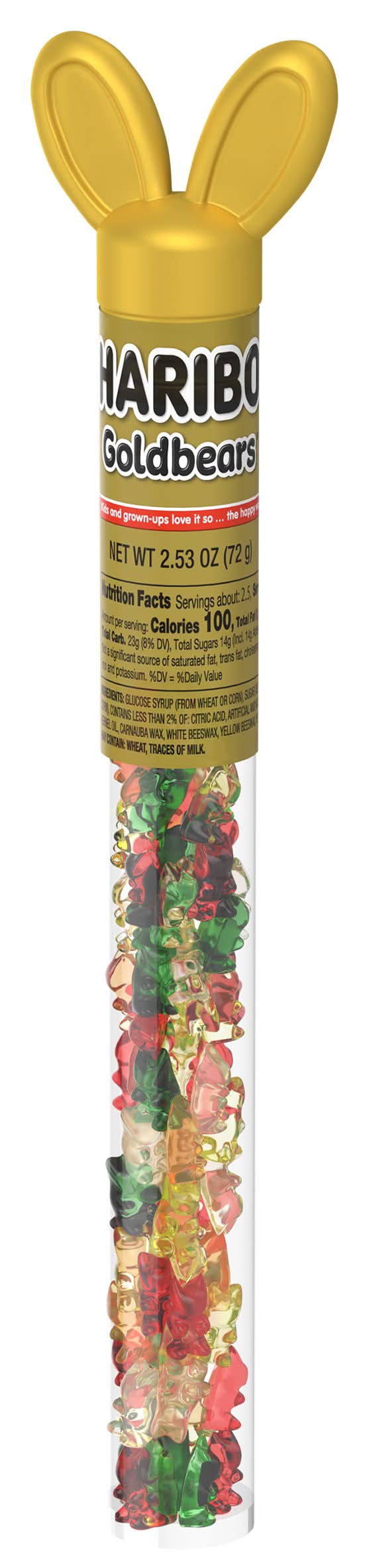Haribo Gummi Bears Easter Tube (2.53 oz)