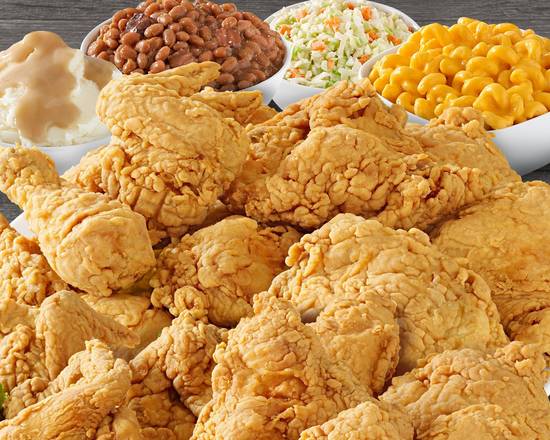 20 Pc Chicken & 4 Large Sides