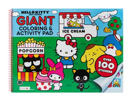 Hello Kitty® Giant Coloring & Activity Pad With 100+ Stickers