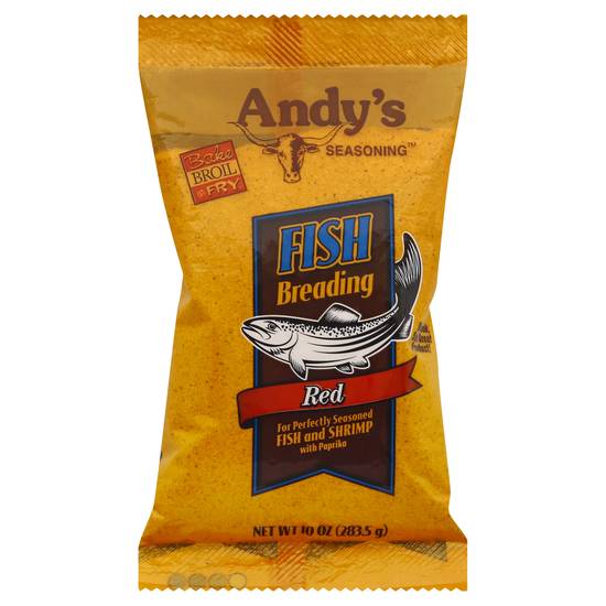 Andy's Red Fish Breading Seasoning (10 oz)