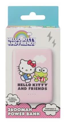 Fandom 3600mAh Power Bank Hello Kitty